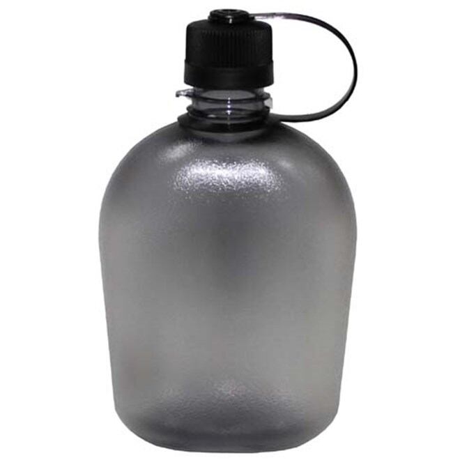 Levně Láhev polní US GEN II, Transparent černá