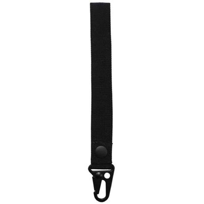 Levně Klíčenka Tactical II, 20 cm černá