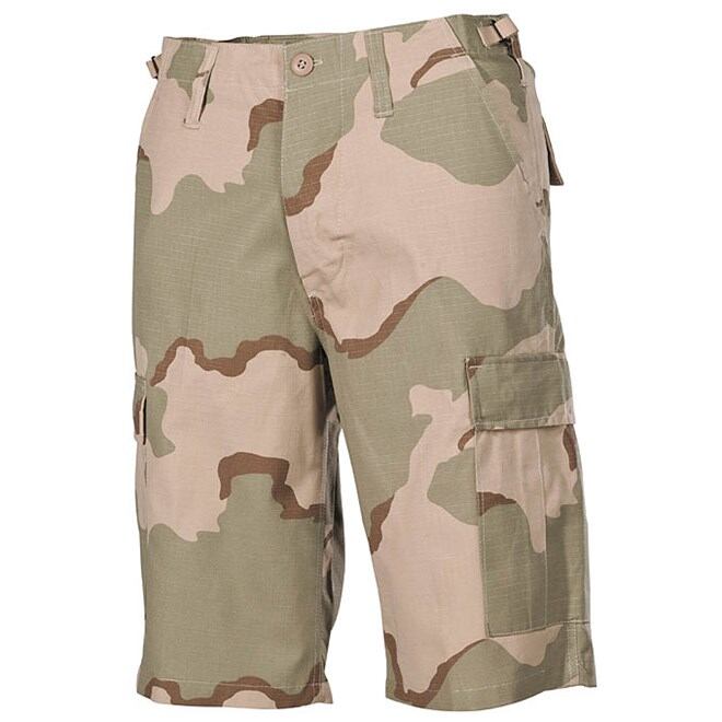 Levně Kalhoty krátké BDU RipStop desert 3 barvy