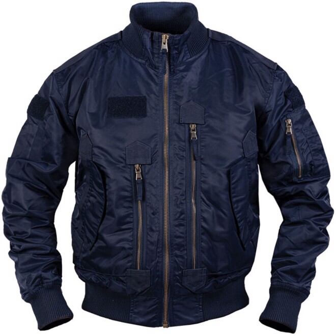 Levně Bunda US Tactical Fliegerjacke modrá tm.