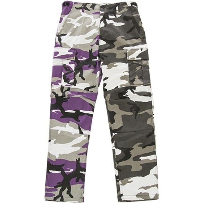 Levně Kalhoty BDU MMB metro | lila camo
