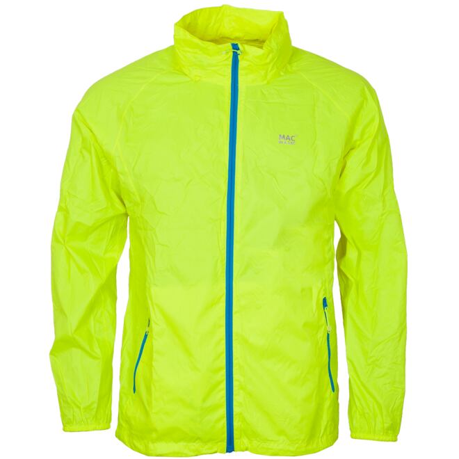 Levně Bunda do deště Mac In A Sac neon yellow