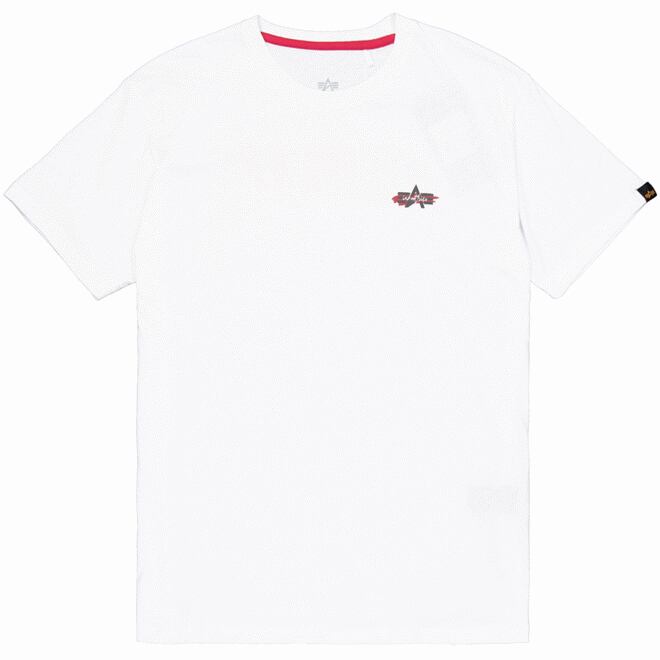 Levně Tričko Alpha Signature Puff Print BP T bílé
