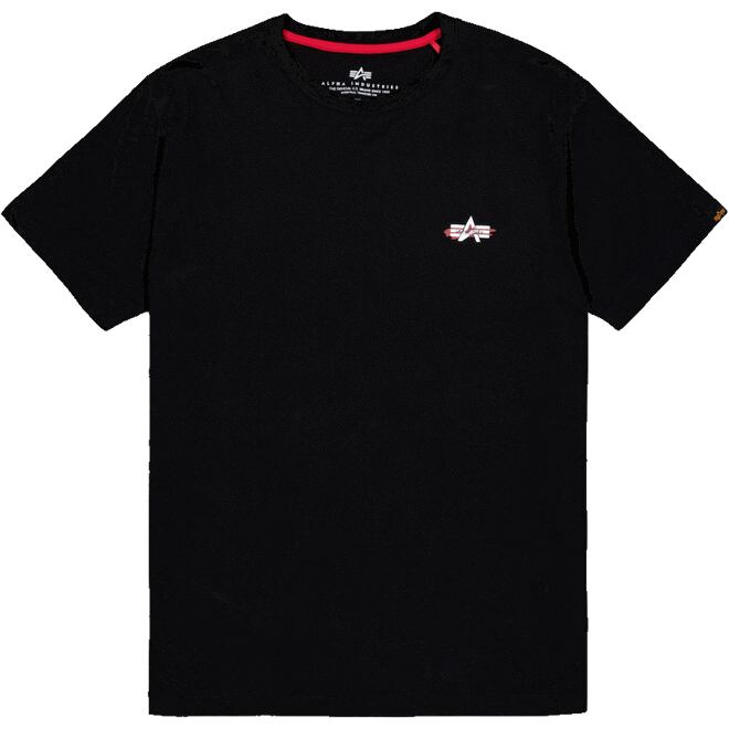 Levně Tričko Alpha Signature Puff Print BP T černé