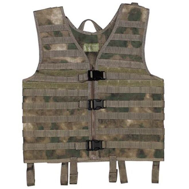 Levně Vesta taktická MOLLE Light HDT camo FG