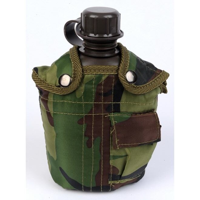 Levně Láhev polní US 1 l s obalem woodland