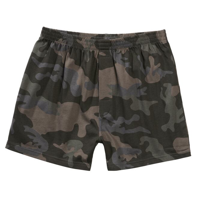 Levně Boxerky Boxershorts darkcamo