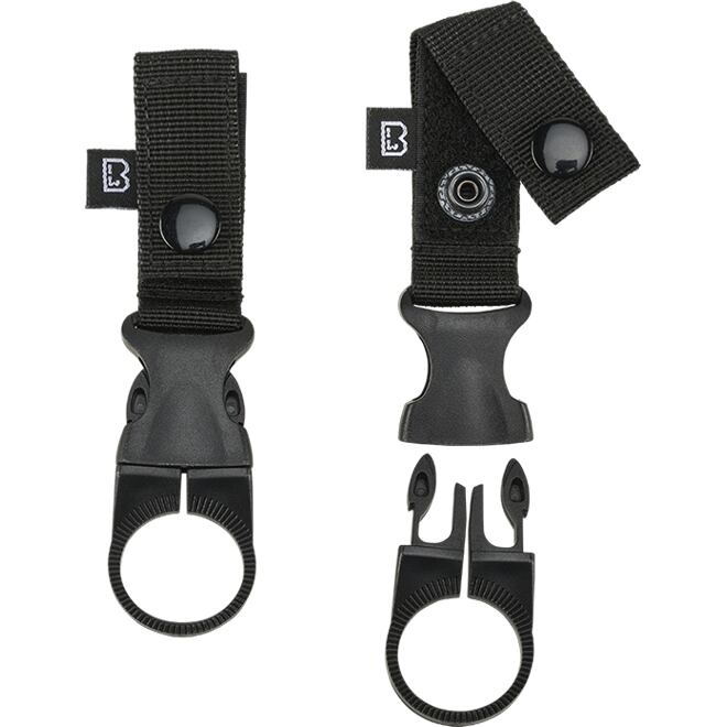 Levně Poutko taktické na láhev Belt and Molle Loop Bottle Holder černé
