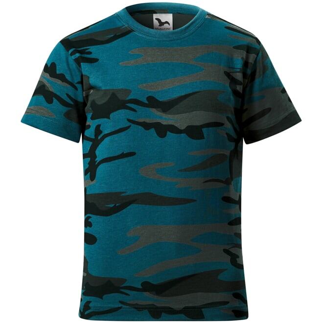 Levně Tričko dětské MALFINI nightcamo
