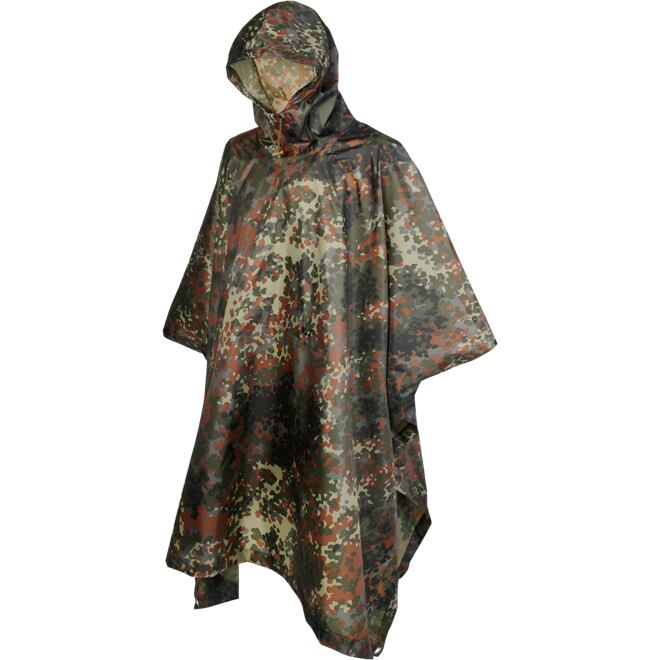 Levně Pláštěnka - pončo Ripstop Poncho flecktarn
