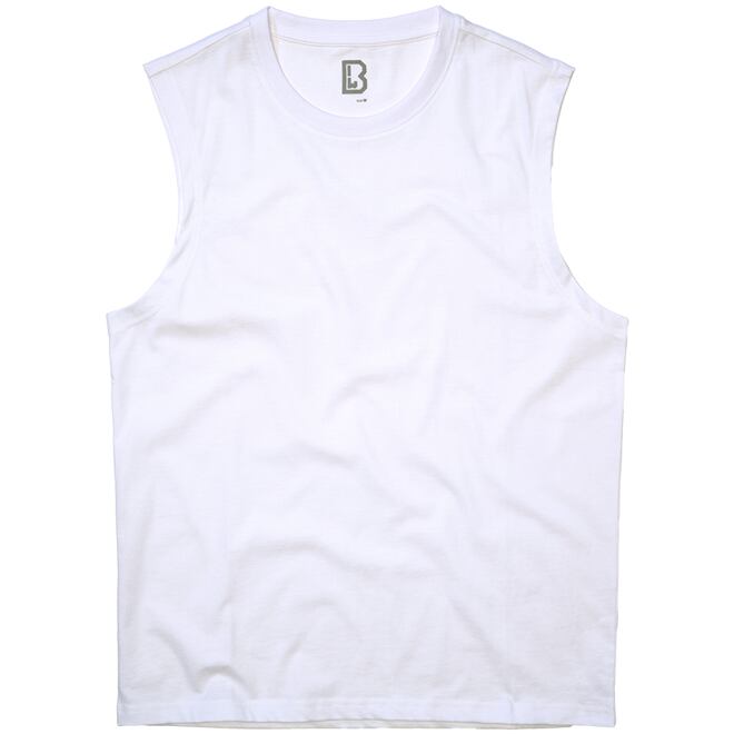 Levně Tričko T-Shirt Sleeveless bílé