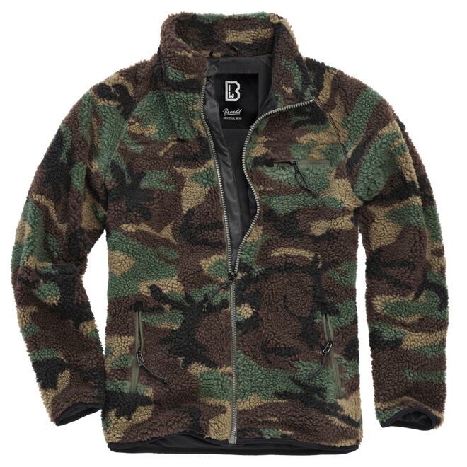 Levně Bunda Teddyfleece Jacket woodland