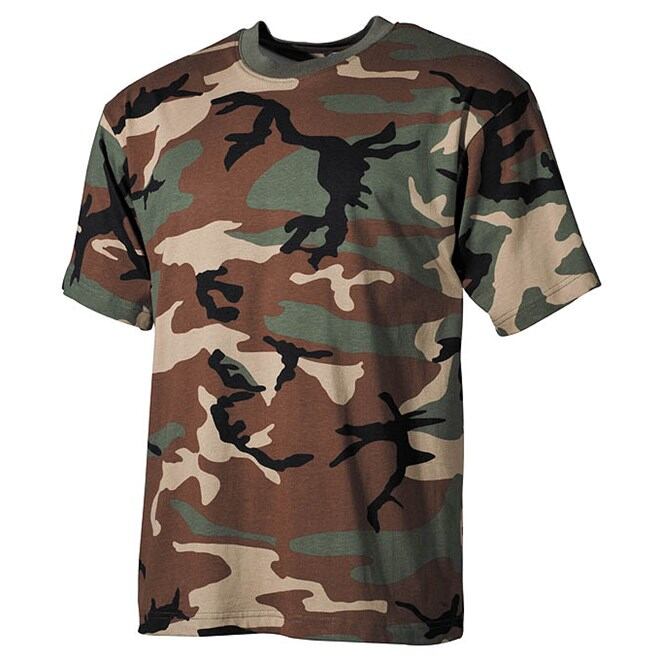 Levně Tričko US T-Shirt woodland