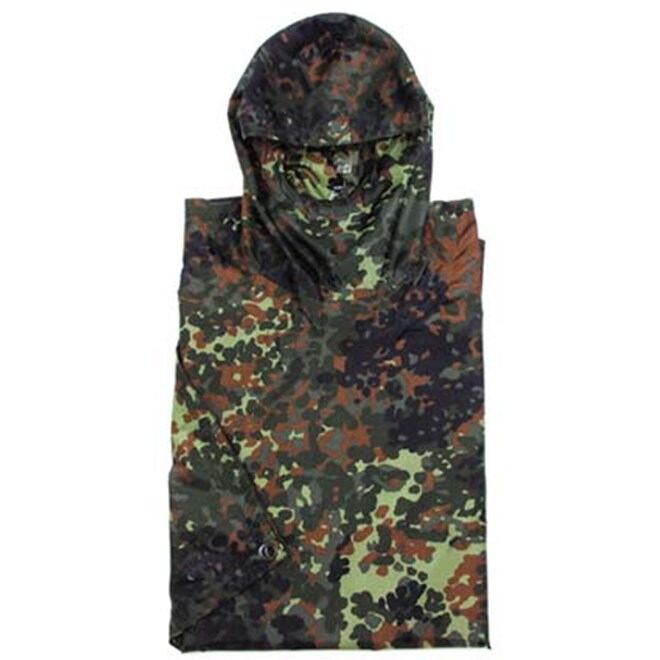 Levně Pláštěnka - pončo ARMY MFH flecktarn