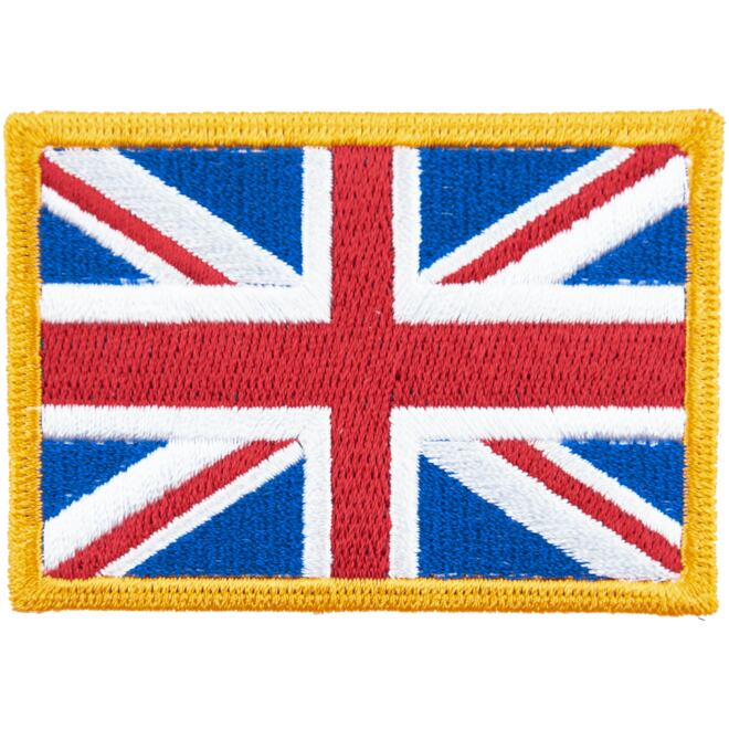Levně Nášivka: Vlajka Velká Británie barevná