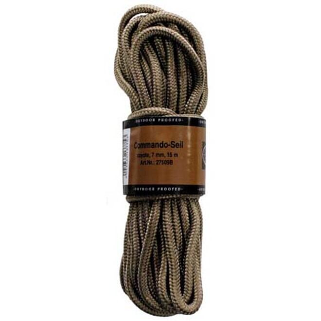 Levně Lano pomocné 7 mm balení 15 m okrové