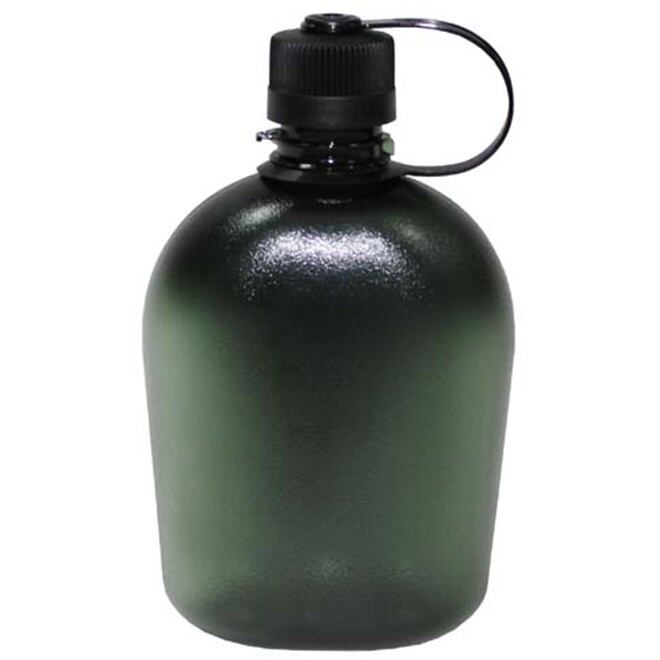 Levně Láhev polní US GEN II, Transparent zelená