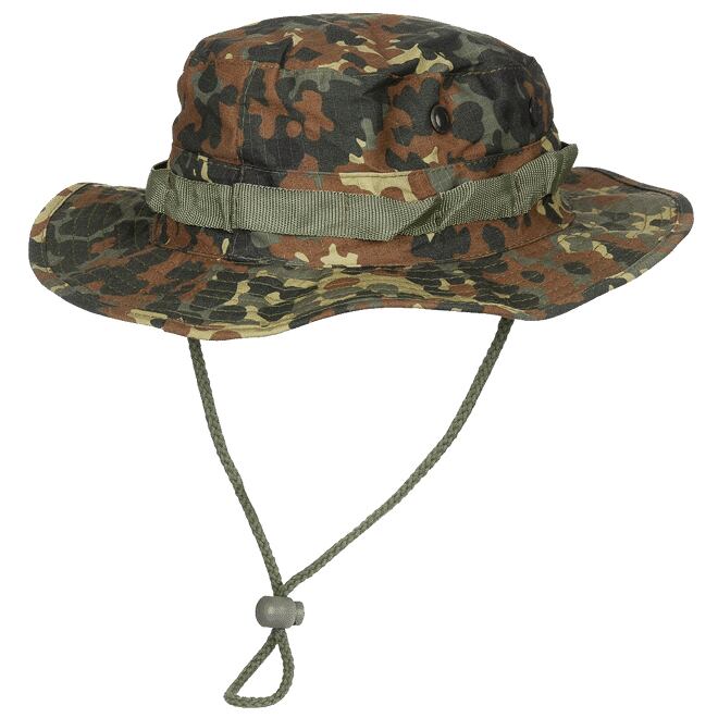 Levně Klobouk Jungle (RipStop) flecktarn