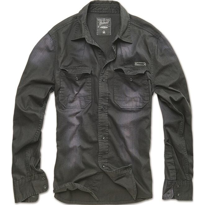 Levně Košile Denimshirt Hardee černá