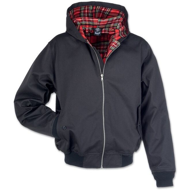 Levně Bunda Lord Canterbury Hooded černá
