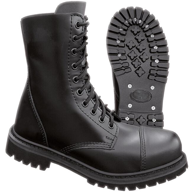 Levně Boty Phantom Boots 10-dírkové černé