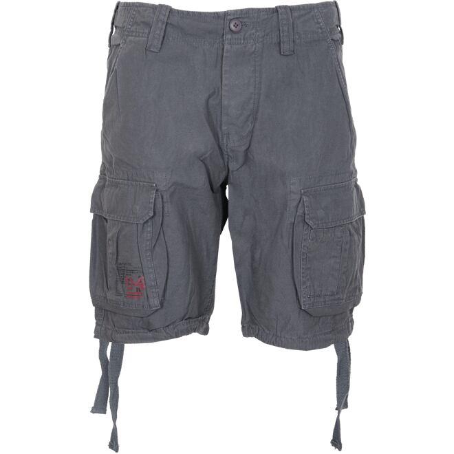 Levně Kalhoty krátké Airborne Vintage Shorts antracitové