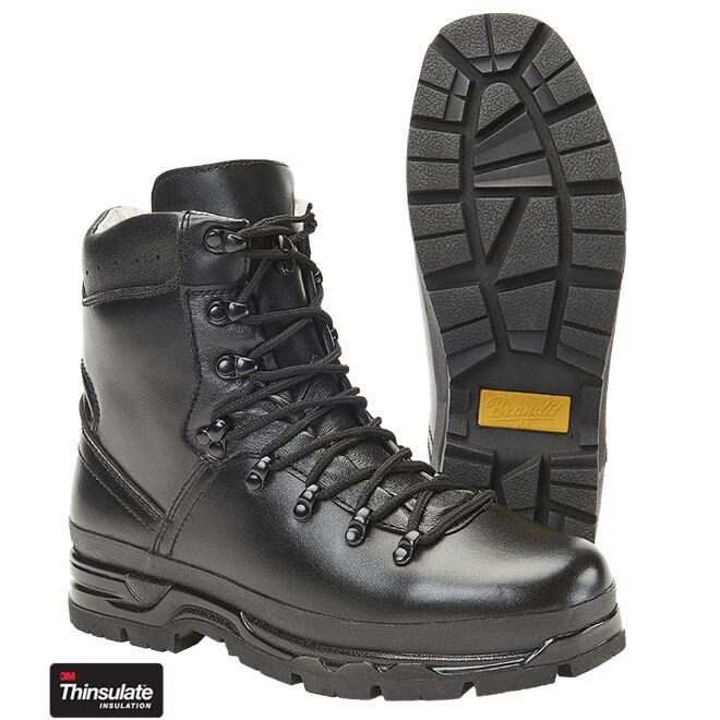Levně Boty BW Bergschuh černé