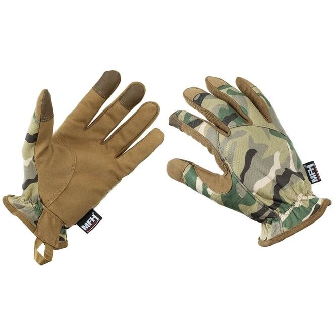 Levně Rukavice taktické prstové operation camo