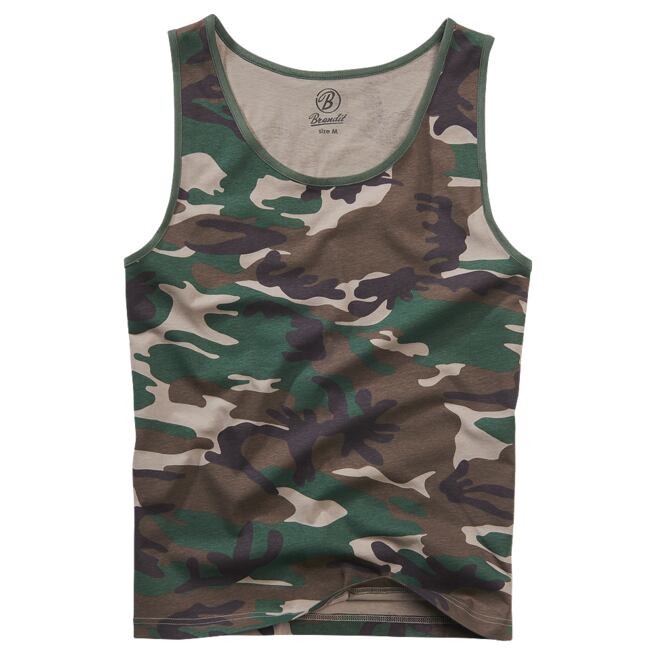 Levně Tílko Tank Top BRANDIT woodland
