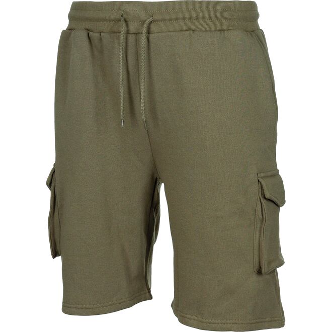 Levně Kalhoty krátké Bermuda Jogger olivové