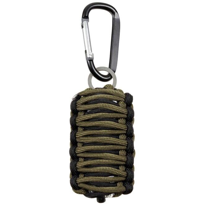 Levně Krabička poslední záchrany KPZ PARACHUTE CORD olivová | černá