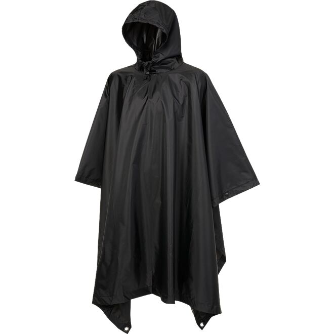 Levně Pláštěnka - pončo Ripstop Poncho černá