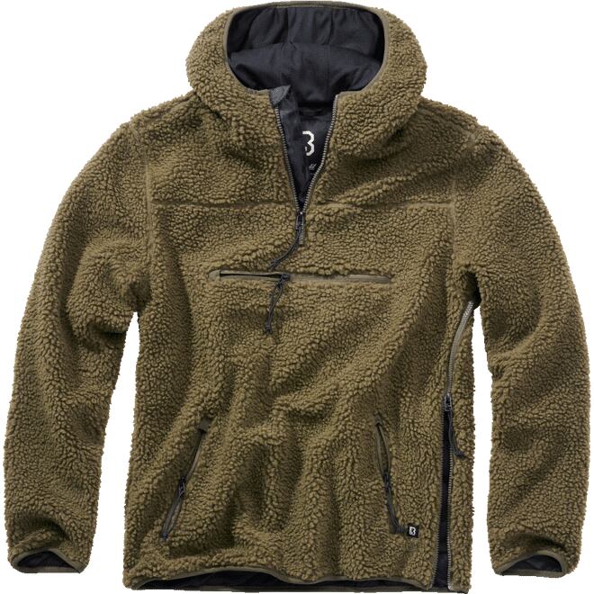 Levně Pulovr Teddyfleece Worker Pullover olivový
