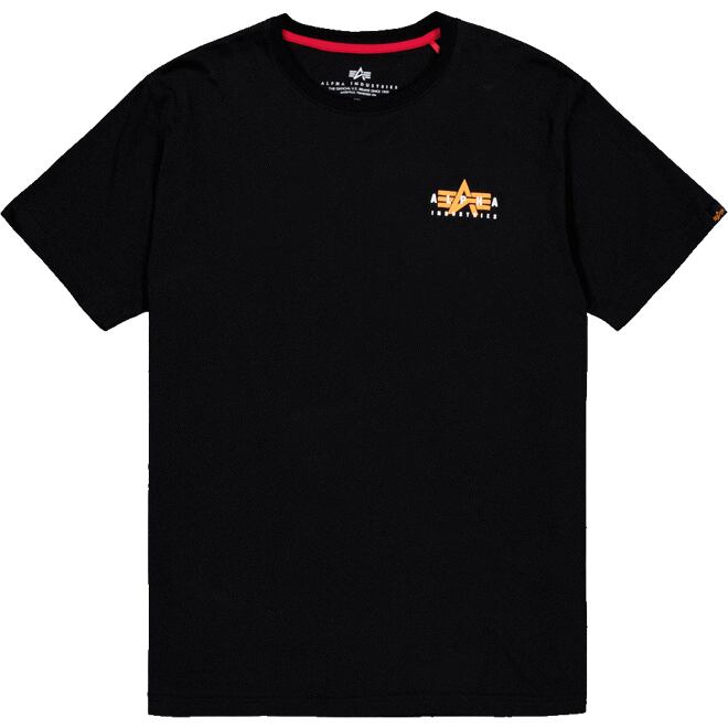 Levně Tričko Alpha Puff Print Logo BP T černé