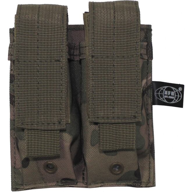 Levně Pouzdro MOLLE na 2 zásobníky malé operation camo