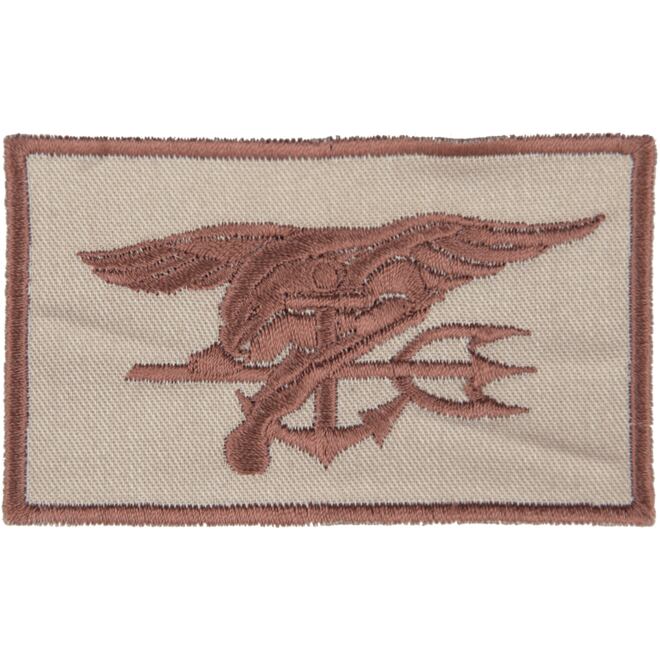 Levně Nášivka: NAVY SEALS béžová | hnědá