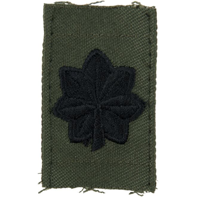 Levně Nášivka: Hodnost US ARMY límcová Lieutenant Colonel olivová | černá
