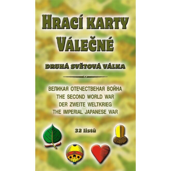 Levně Karty hrací válečné