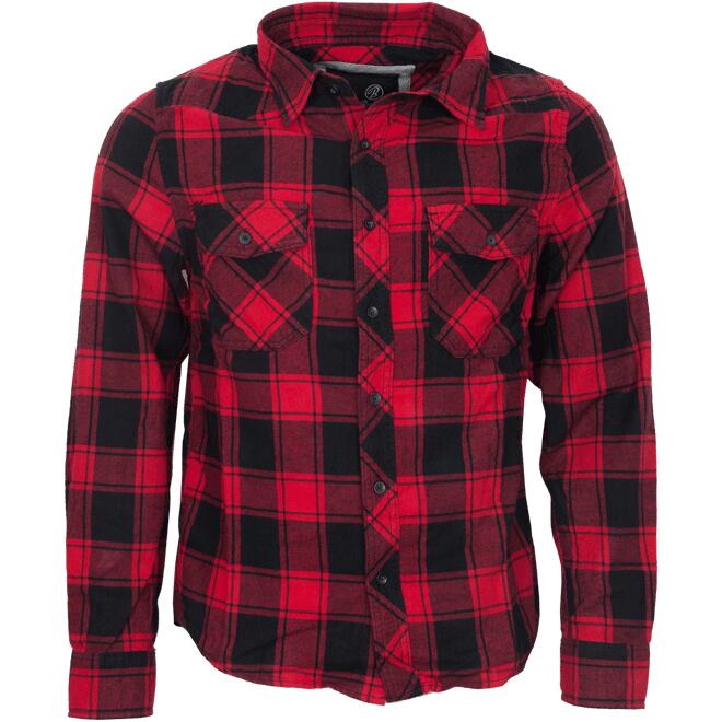 Levně Košile Check Shirt červená | černá