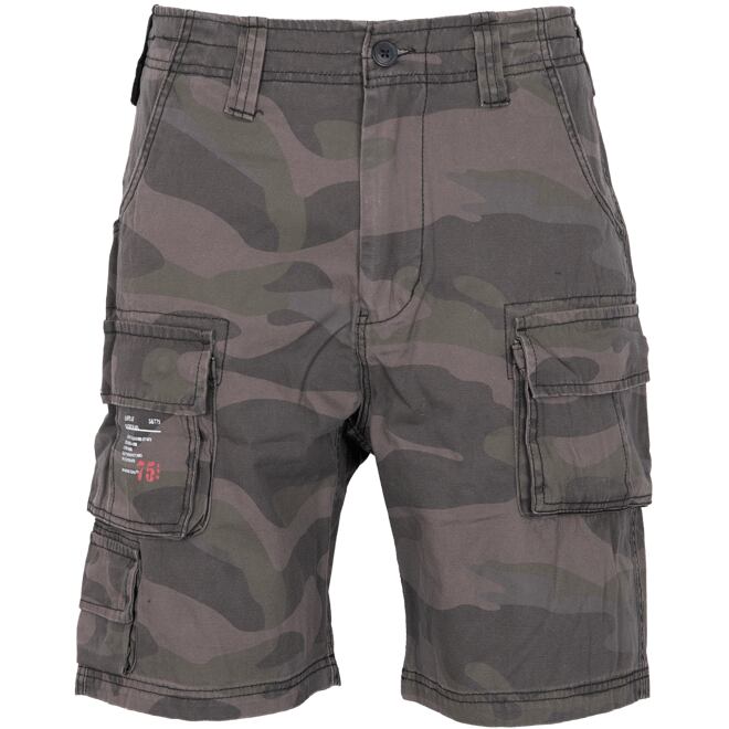 Levně Kalhoty krátké Trooper Shorts blackcamo