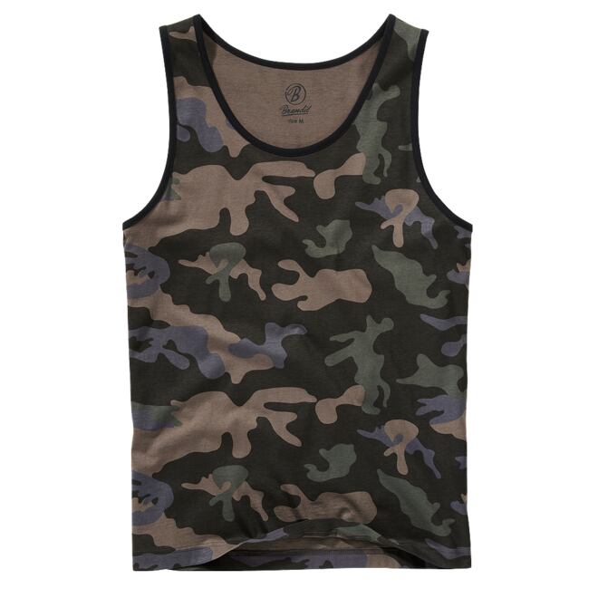 Levně Tílko Tank Top BRANDIT darkcamo