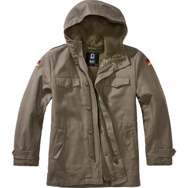 Levně Bunda dětská Kids BW Parka olivová