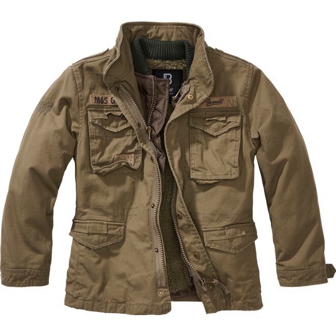 Levně Bunda dětská Kids M65 Giant Jacket olivová