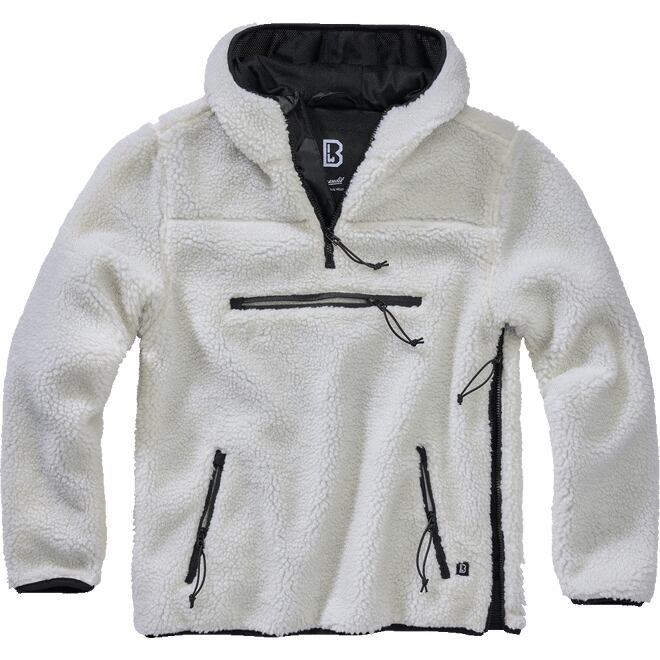 Levně Pulovr Teddyfleece Worker Pullover bílý