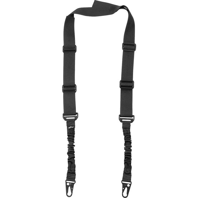 Levně Popruh nosný Bungee, 2-bodový černý