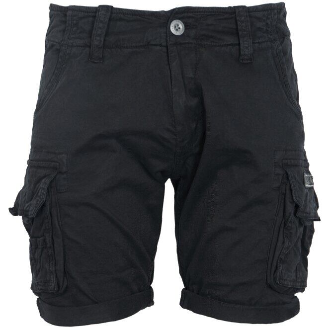 Kalhoty krátké Alpha Crew Short černé velikost 30