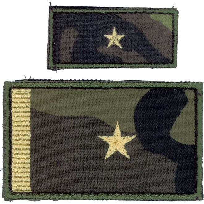 Levně Nášivka: Hodnost AČR Major vz. 95 zelený