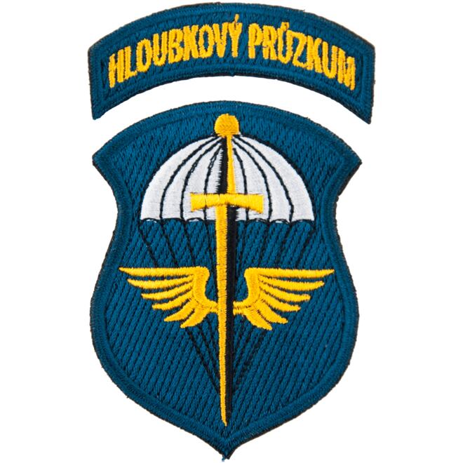 Levně Nášivka: HLOUBKOVÝ PRŮZKUM barevná