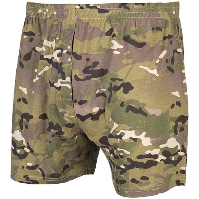 Levně Boxerky BW multicam
