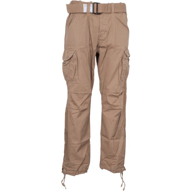 Levně Kalhoty Premium Vintage béžové